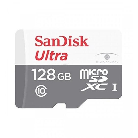 Thẻ Nhớ MicroSDXC SanDisk Ultra 128GB 80MB/s chính hãng SDSQUNS-128G-GN6MN