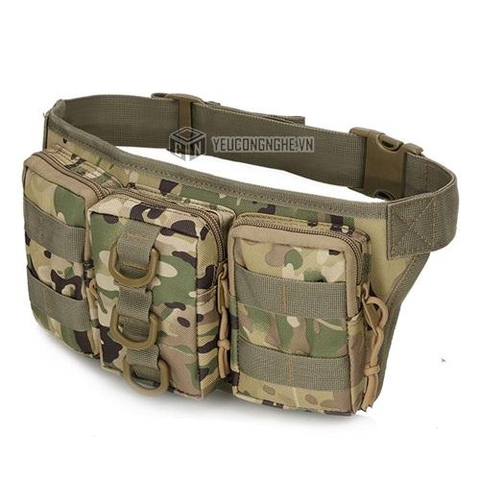 Túi đeo hông đựng dụng cụ 4 ngăn Waist Belt Bag WB-301