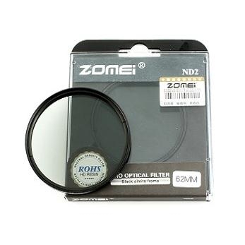 Filter ND2 phi 62mm cho lens máy ảnh chính hãng Zomei giá rẻ