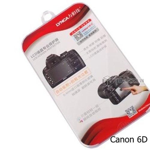 Miếng dán bảo vệ màn hình máy ảnh Canon 6D Lynca giá rẻ