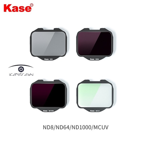 Kase Clip-in 4 Filter Kit UV ND8 ND64 ND1000 3 6 10 Stop Dedicated for Sony Alpha Camera ( FCSSL)