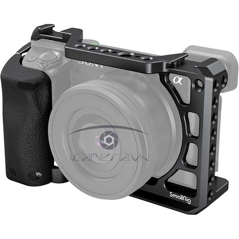 Khung và Báng tay cầm Silicone cho Máy ảnh Sony A6400/A6300/A6100 – SmallRig 3164