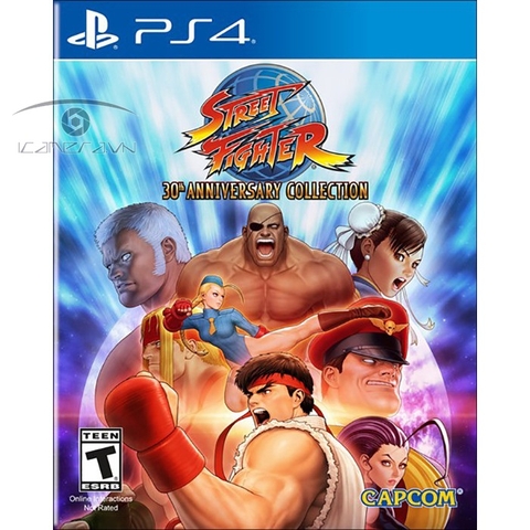 Đĩa game PS4 STREET FIGHTER 30th Anniversary Collection