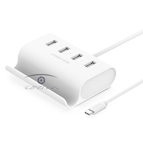 Cáp chuyển USB Type C ra 4 cổng USB 2.0 Ugreen 30288 cao cấp