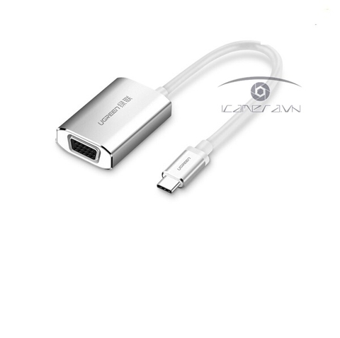 Cáp USB Type-C to VGA Ugreen 40866 hỗ trợ 1080p cao cấp