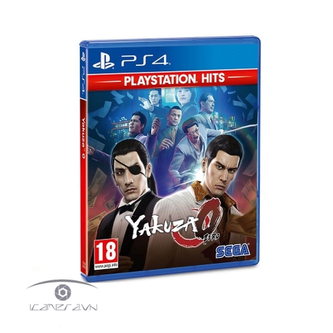Đĩa game PS4 Yakuza 0 - Playstation Hit