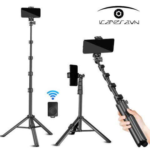 Chân Tripod Cho Điện Thoại Và Máy Ảnh ZP100B hãng QZSD