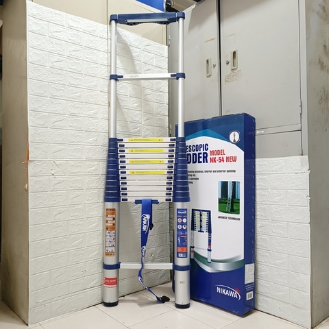 Thang nhôm rút đơn Nikawa NK-54 (5m4)