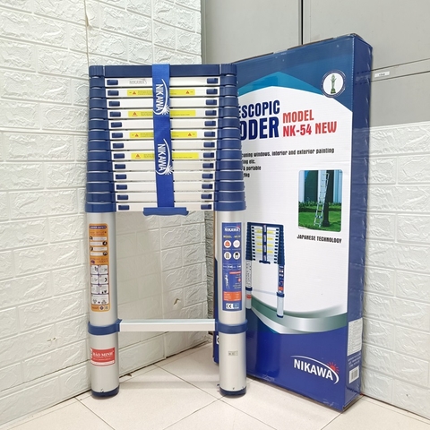 Thang nhôm rút đơn Nikawa NK-54 (5m4)