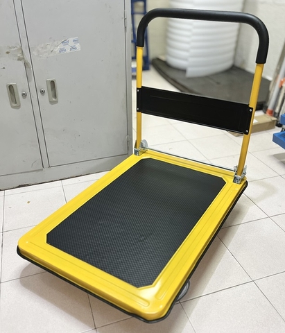 Xe đẩy hàng sàn thép 4 bánh T300 (300kg)