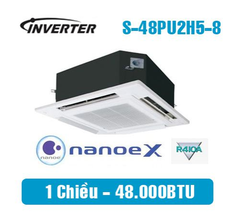 Điều hòa Âm trần Panasonic 1 chiều Inverter 47.800Btu S-48PU2H5-8/ U-48PS2H5-8