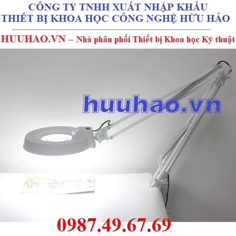 Kính lúp 5x kẹp bàn LT-86A