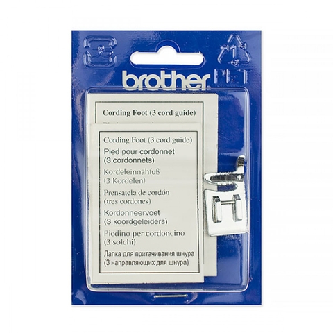 Chân vịt đính len 3 dây Brother F013N (Cording Foot 7mm, 3 or less cords)