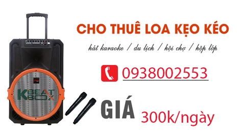 Cho thuê loa kéo tại Quận Tân Bình