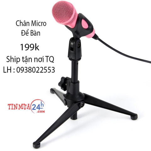 Chân Micro Để Bàn |Microphone stands | Tinmua24h