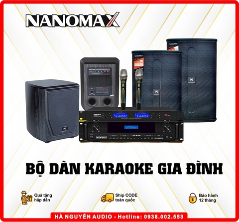 Bộ Dàn Karaoke Gia Đình Nanomax