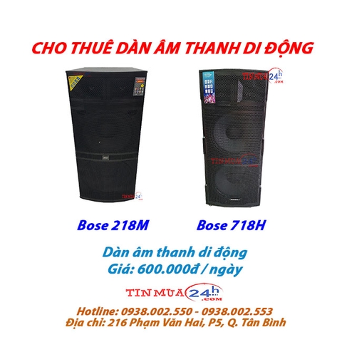 Cho Thuê Dàn Âm Thanh Di Động