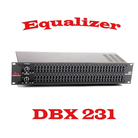 Lọc xì Equalizer dbx 231