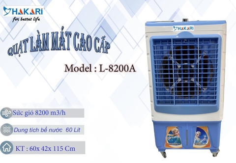 Quạt Hơi Nước 60 Lít  L-8200A