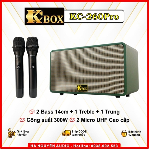 Loa Karaoke Xách Tay KCBox KC-260Pro