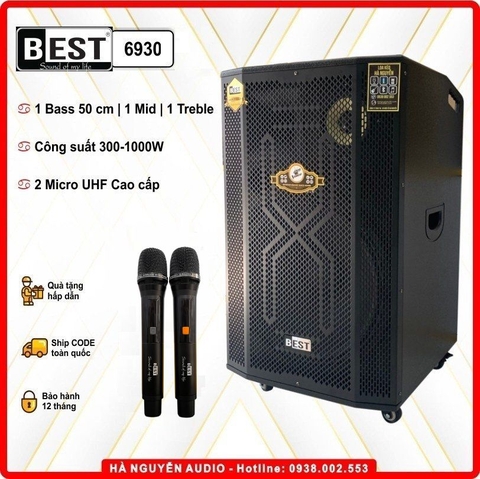 Loa Kéo 5 Tấc Best 6930 Mới Nhất 2024