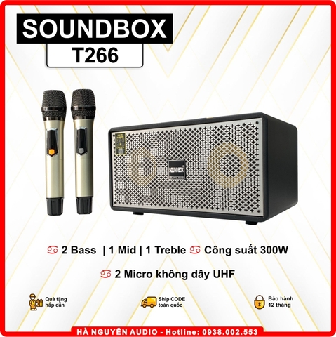 Loa Xách Tay Karaoke SOUNDBOX T266