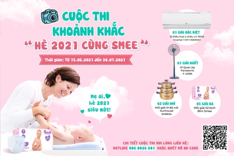 CUỘC THI: KHOẢNH KHẮC HÈ 2021 CÙNG SMEE