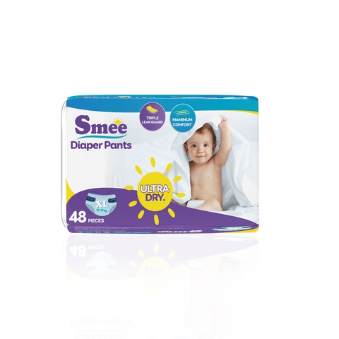 Tã giấy trẻ em SMEE cỡ XL - 48 (Bé từ 12-17kg)