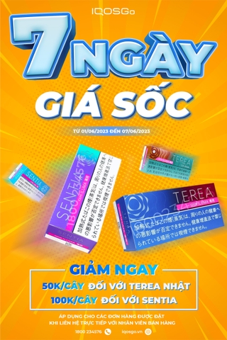 7 NGÀY GIÁ SỐC!