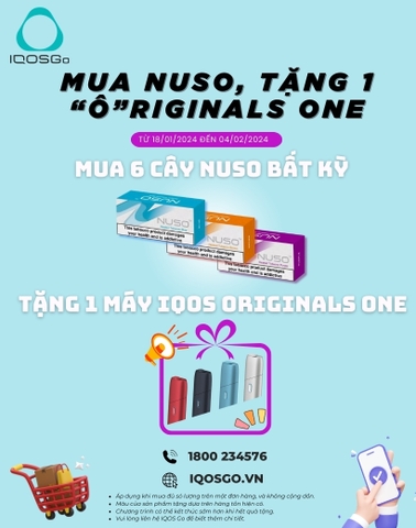 [CTKM] - MUA NUSO, TẶNG 1 