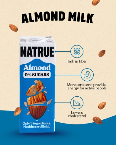 Sữa Hạnh Nhân Nguyên Chất Natrue 1L