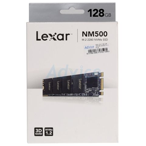 Ổ cứng SSD Lexar 128GB NM500 PCIe G3x2 M.2 2280 (LNM500-128RB)