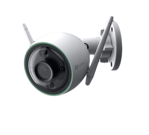 Camera ngoài trời không dây EZVIZ C3N wifi 2.0 Megapixel, ghi hình màu ban đêm, tích hợp AI phát hiện người