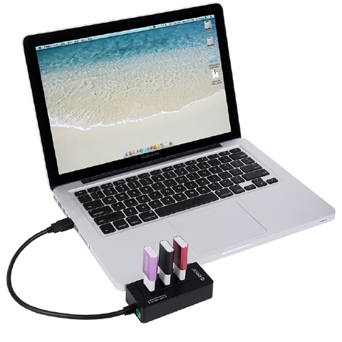 Bộ Chia USB Orico HR01-U3 (Từ 1 Ra 3 cổng chuẩn 3.0, 1 Cổng mạng RJ45)