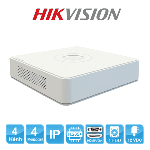 Đầu ghi IP 4 kênh Hikvision DS-7104NI-Q1