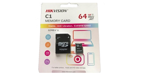 Thẻ nhớ 64GB HikvisionHS-TF-C1