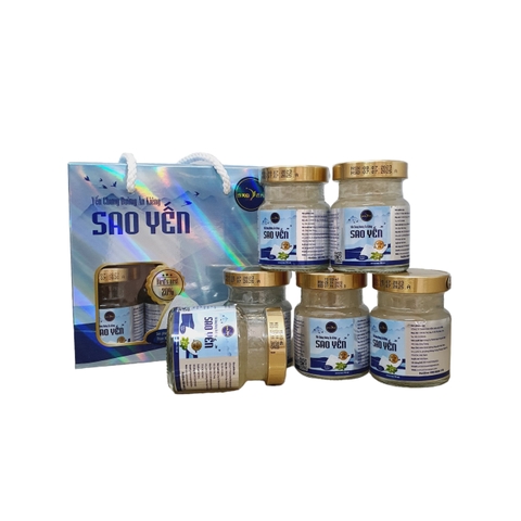 Yến Sào Không Đường 6 Hũ x 70ml - Dành cho người ăn kiêng