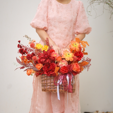 Flower Basket - Sunshine