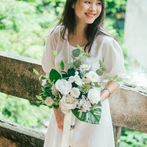 Wedding Bouquet Beautiful in White