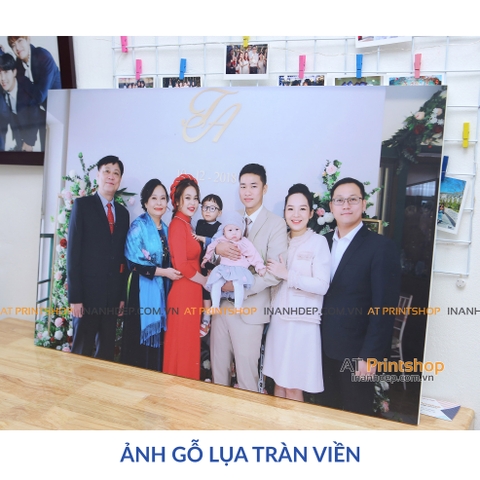 Ảnh Gỗ lụa 60x90 treo tường