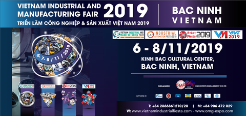 THƯ MỜI THAM QUAN TRIỂN LÃM CÔNG NGHIỆP & SẢN XUẤT VIỆT NAM 2019, BẮC NINH, VIỆT NAM