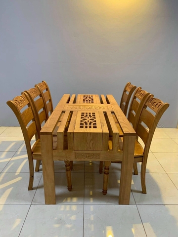 Bộ bàn ghế ăn HP010
