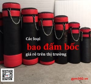 Các loại bao đấm bốc trên thị trường