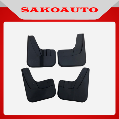 Chắn bùn ô tô VF6 mẫu 3D cao cấp | Chất liệu nhựa dẻo - bộ 4 tấm kèm vít