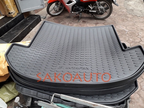 lót cốp cho xe santafe 2019