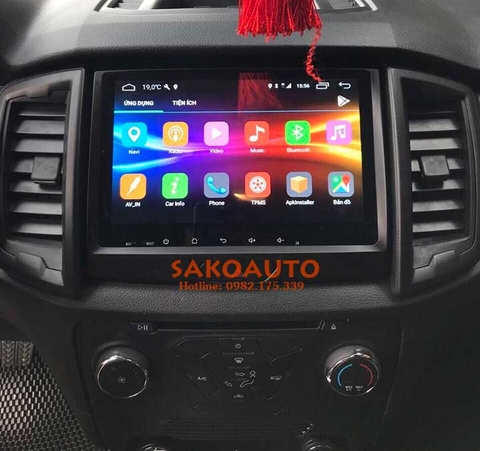 đầu dvd cho xe ranger