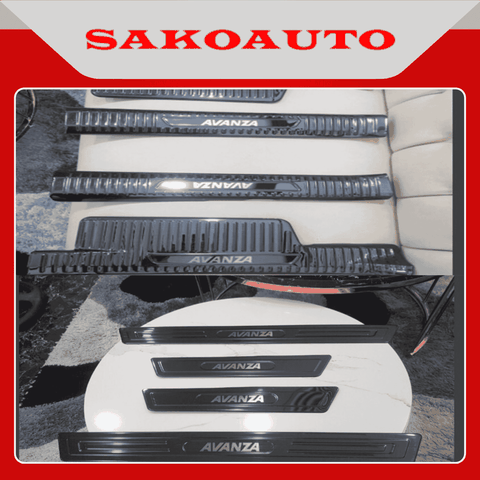 Ốp bậc cửa, Nẹp Bước chân Titan Xe Toyota Avanza 2022 - 2025