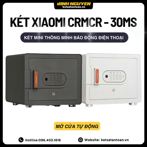 Két sắt Xiaomi CRMCR hệ thống cửa mở tự động thông minh