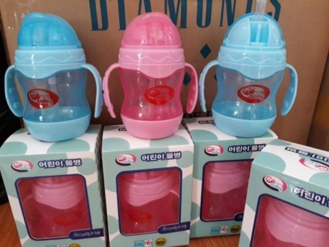 Bình tập uống nước GB Baby - Hàn Quốc có chống sặc