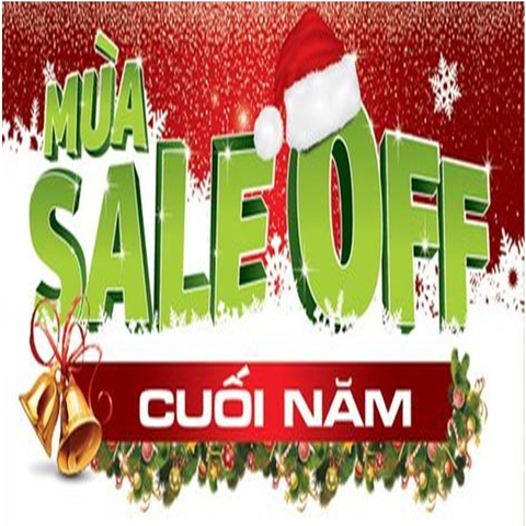 Khuyến Mãi -50% Sale Off Cuối Năm (Mùa Giáng Sinh Noel 2023)